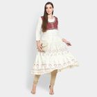 Ladies' Kurta, Off White, small image number null